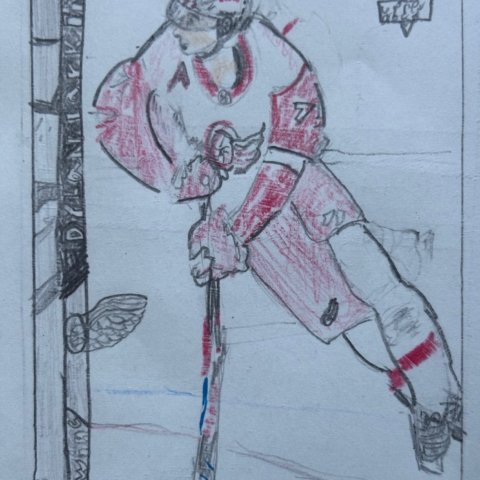 Dylan Larkin, Hugh Andeer, Age: 7, Burlington VT