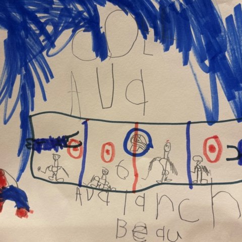 Go Avs! Beau, Littleton, CO age 6