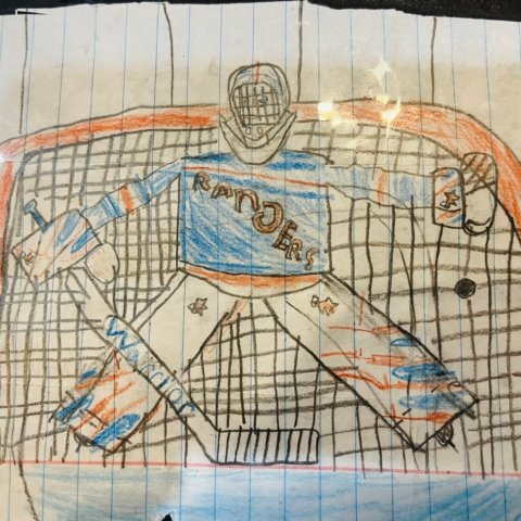 Rangers Goalie, Norwood, Ma, 9