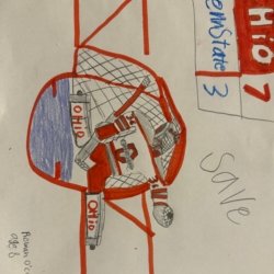 The Best Save Ever, Powell Ohio, age 8