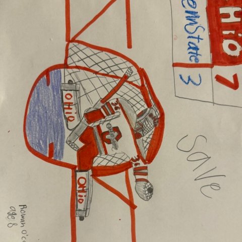 The Best Save Ever, Powell Ohio, age 8