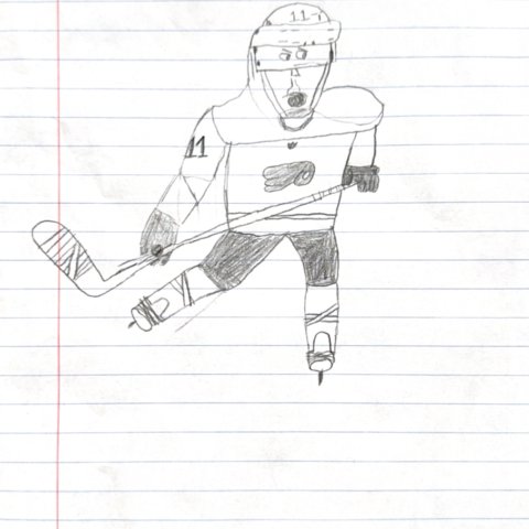 Let’s go, Flyers!! Denver, PA, age 9