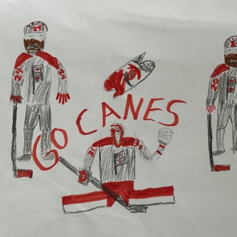 Go Canes! Raleigh, NC, Age 6