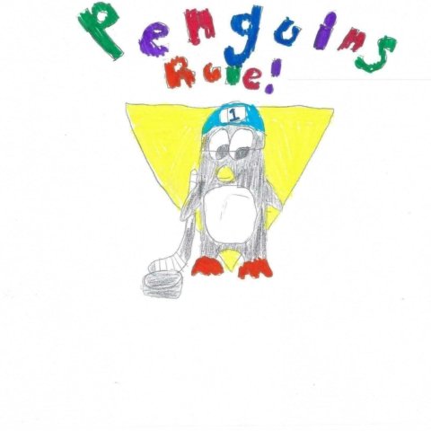 Penguins Rule! Noelle Lance, Age 7