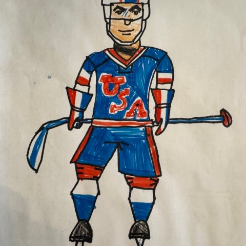 Go USA Hockey! Isaac Simon, Mars, PA, 9 years old
