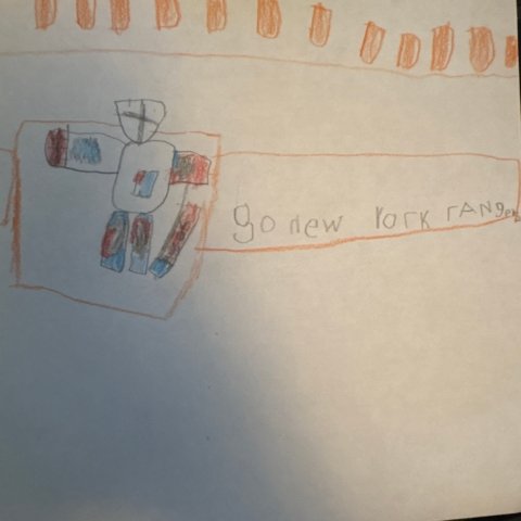 Let’s Go Rangers! Binghamton, NY Age 5