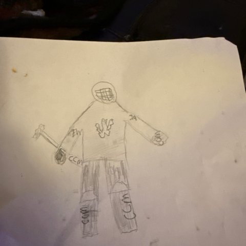 Caps Goalie, Annaleigh Collins age 8 from Boonsboro, MD