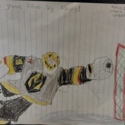 Diving Glove Save By Fleury: Austin Johnson (11), Livonia MI