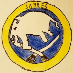 Go Buffalo Sabres! Griffin Tickner, West Seneca NY, age: 10