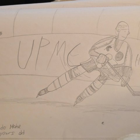 UPMC hockey, Murrysville PA ,6 year old