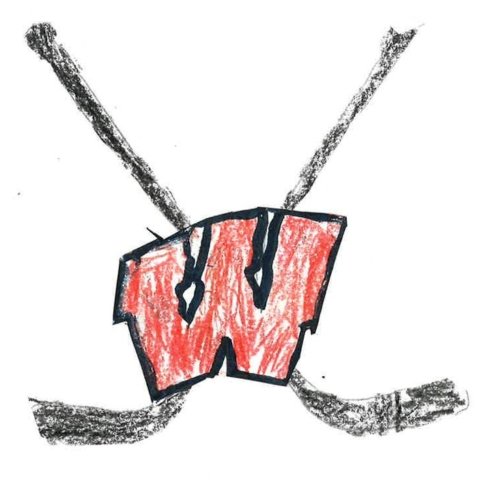 Go Badger Hockey! Cannon, Age 6, Shoreview, MN