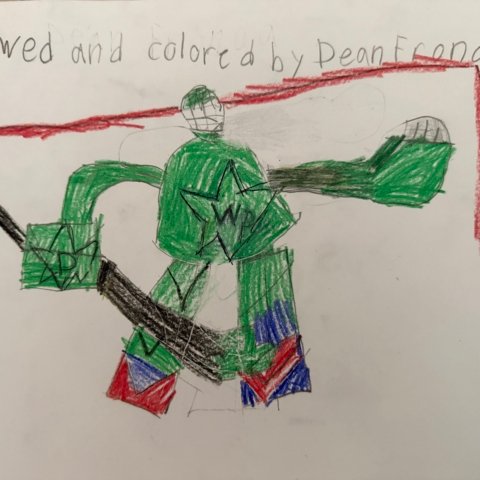 Goalie, White Plains, 7 years old