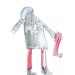 Aho, my favorite player. Raleigh, NC. Age 7