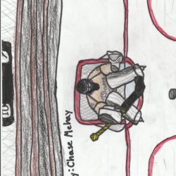 My Dad, Lou on the Ann Arbor Growlers, Saline MI, 11