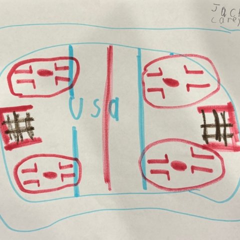 GO USA!!! Jack Carey, age 7, New Haven, IN