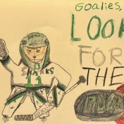 Goalies, Look for the Puck! North Haven, CT Holly Haast Andemicael, age 9