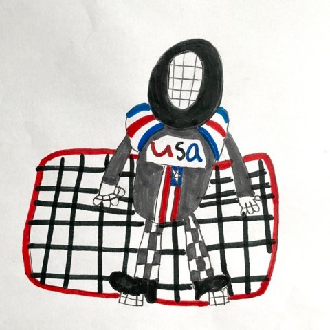 The Rocket Goalie – Hazel – Ellsworth, WI age 7