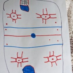 Hockey Rink, St. Paul MN, Age 7