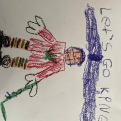 Go Kings! Annie age 6 Walpole, MA