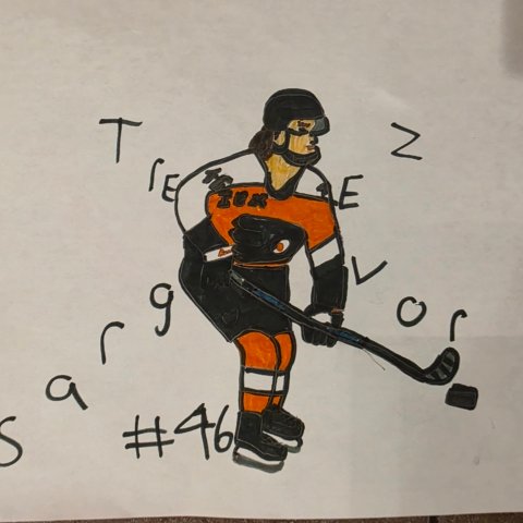 Trevor Zegras by Tommy Lopit, 10, Fountainville, PA