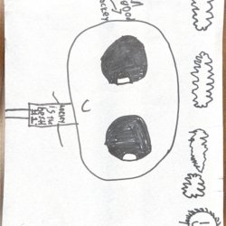 Adrian as hockey player, Bronx, NY – 8 years old