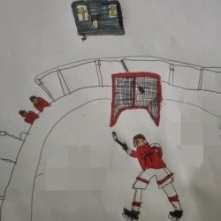 The GOAL!! Hudson, WI Age 8