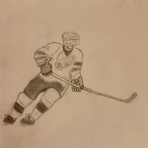 Dylan Larkin, Negaunee MI, Lane Daavettila, age 12