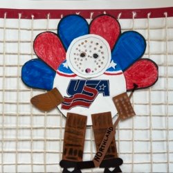Turkey Disguised as Jimmy Craig, by Kasi Prekaski age 10, Brewster, NY