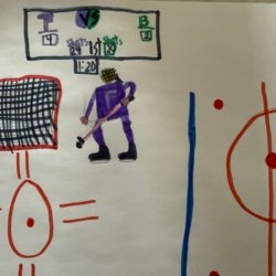 Minnesota Frost for the Win, Nora Kocik, Age 7, Mendota Heights Minnesota