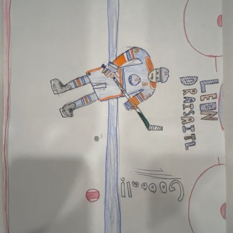 Leon Draisaitl by Deklan Procinsky, Houston TX