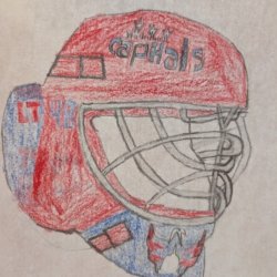 Let’s go CAPS! Logan Thompson #48, Roanoke, VA, 8-years-old