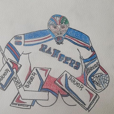 Henrik Lundqvist HOF Goalie NY Rangers