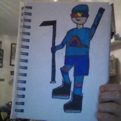 Nordiques player celebrating goal
