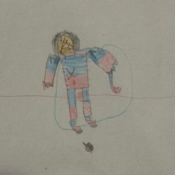 Hockey player, Salt Lake City, UT, age 5
