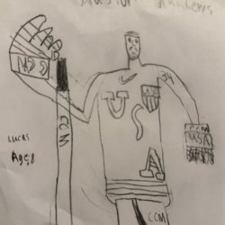USA! Lucas, age 8, Dracut MA