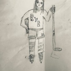 Vesper Roche, Greenwich CT, age 11, Rye Rangers Hockey