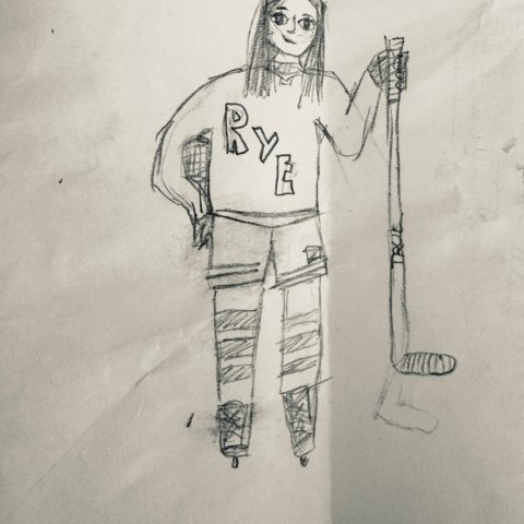 Vesper Roche, Greenwich CT, age 11, Rye Rangers Hockey