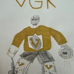 Vegas Golden Knights by Jackson Bemis , Las Vegas, 9 years old