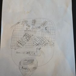 USA Hockey Olympic Game!, Eva Newman, Age 8, Boston, MA