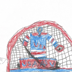 USA Hockey Goalie; Aaron, Hooksett, NH; 6 yrs