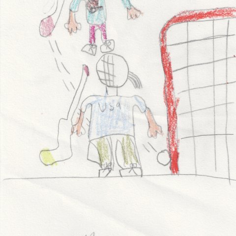 Mom and Claire, Arlington, VA, age 6