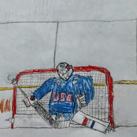 Big Save! Bruce Hoyle, Amherst, Mass. Age: 9