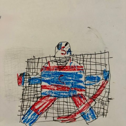 Connor Hellebuyck by Wyatt Walter, Portland, Maine Age 7