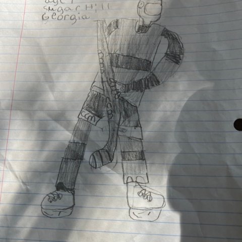 King Smasher. Clark Martin. Age 9. Sugar Hill, Ga