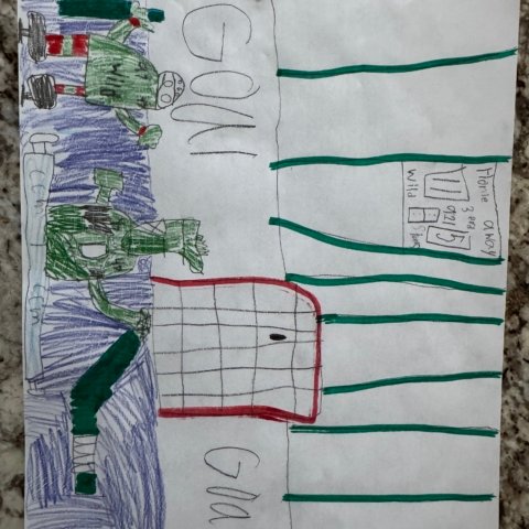 Kaprizov scoring on the stars, Prior Lake MN, 8, watson Coleman