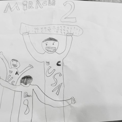 Miracle on Ice! By Brayden Bolte, age 8. Omaha, Nebraska