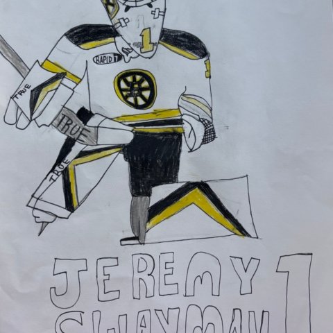 Jeremy Swayman, Henry Nobre, Cape Cod MA, Age 8