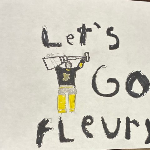 Let’s Go Fleury – Name: Kellan Burhans Age: 8 Hometown: Prescott, WI