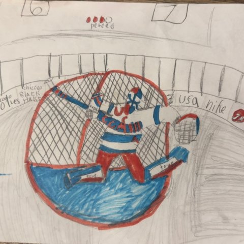 Hockey 67, channahon, Oliver age 8