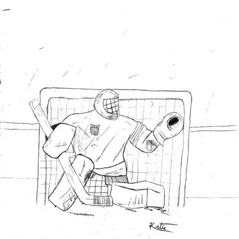 USA Hockey, what a save! Katie Matlach, Fort Salonga, NY, Age 11